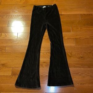 Corduroy flare pants 🤎